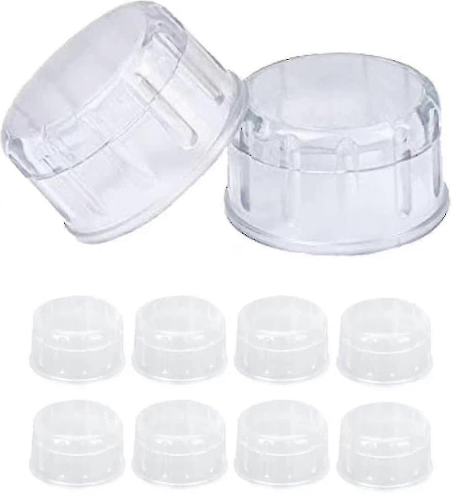 Universal Shaker Cup Lids (10 Pack) - Fits 16oz & 24oz Bubble Tea Containers