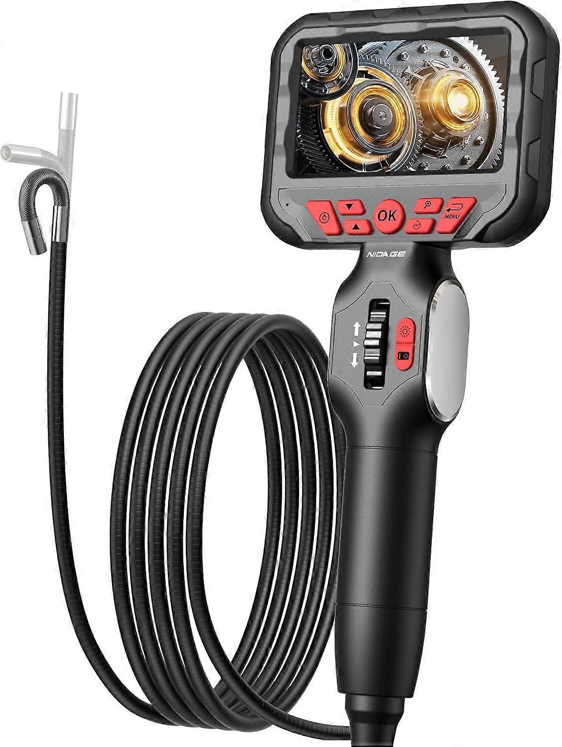 High quality brand new  Two-Way Articulating Borescope Camera with Light