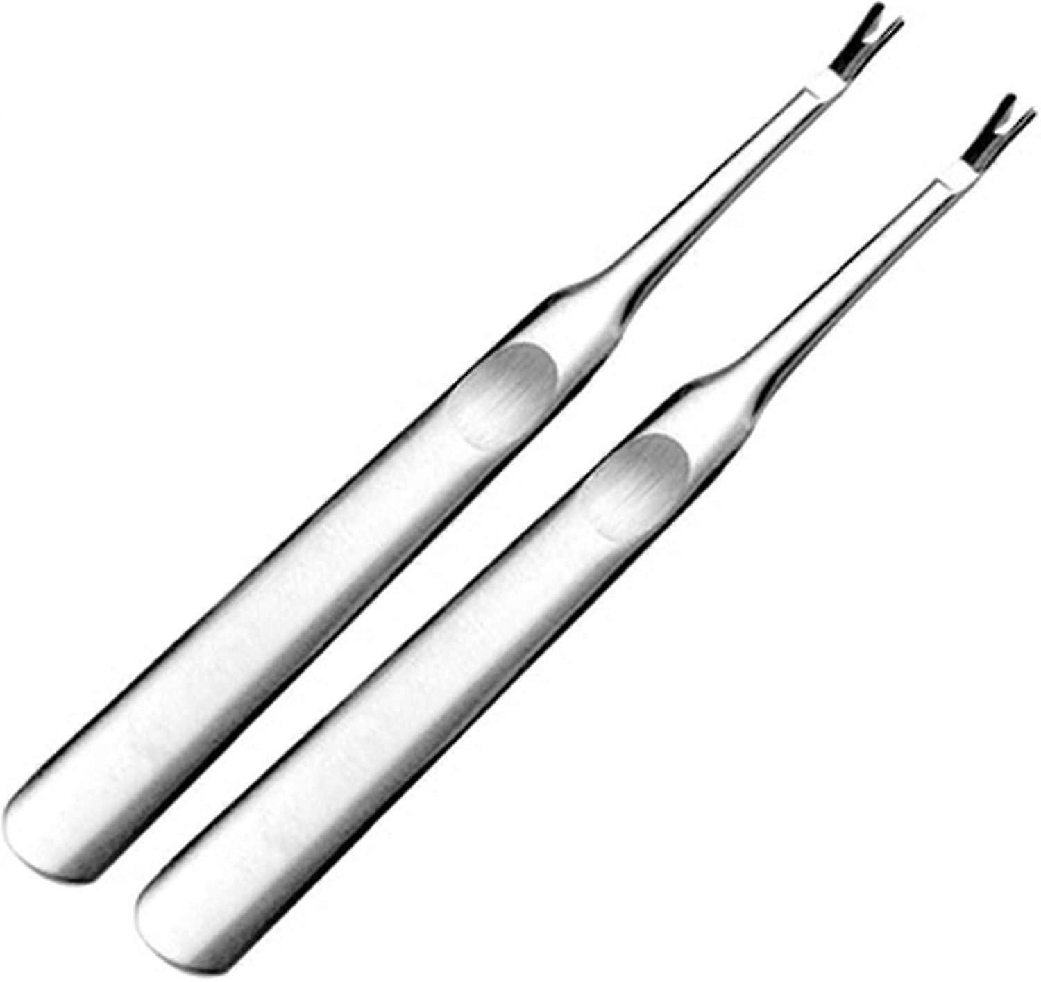 Cuticle Fork Remover Tool Cuticle Remover Anti-slip Mani Pedi Trimmer, Cuticle Trimmer, Cuticle Remover Less