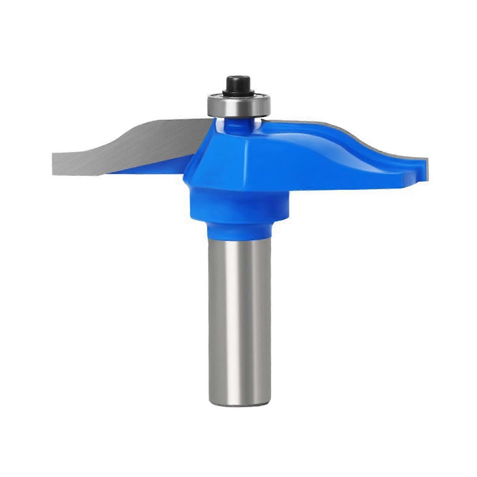 1/2-Inch Shank Router Bit Set for Raised Panel Doors, Ogee Rail and Stile Router Bits, Carbide Wood Cutter Tool, Blue