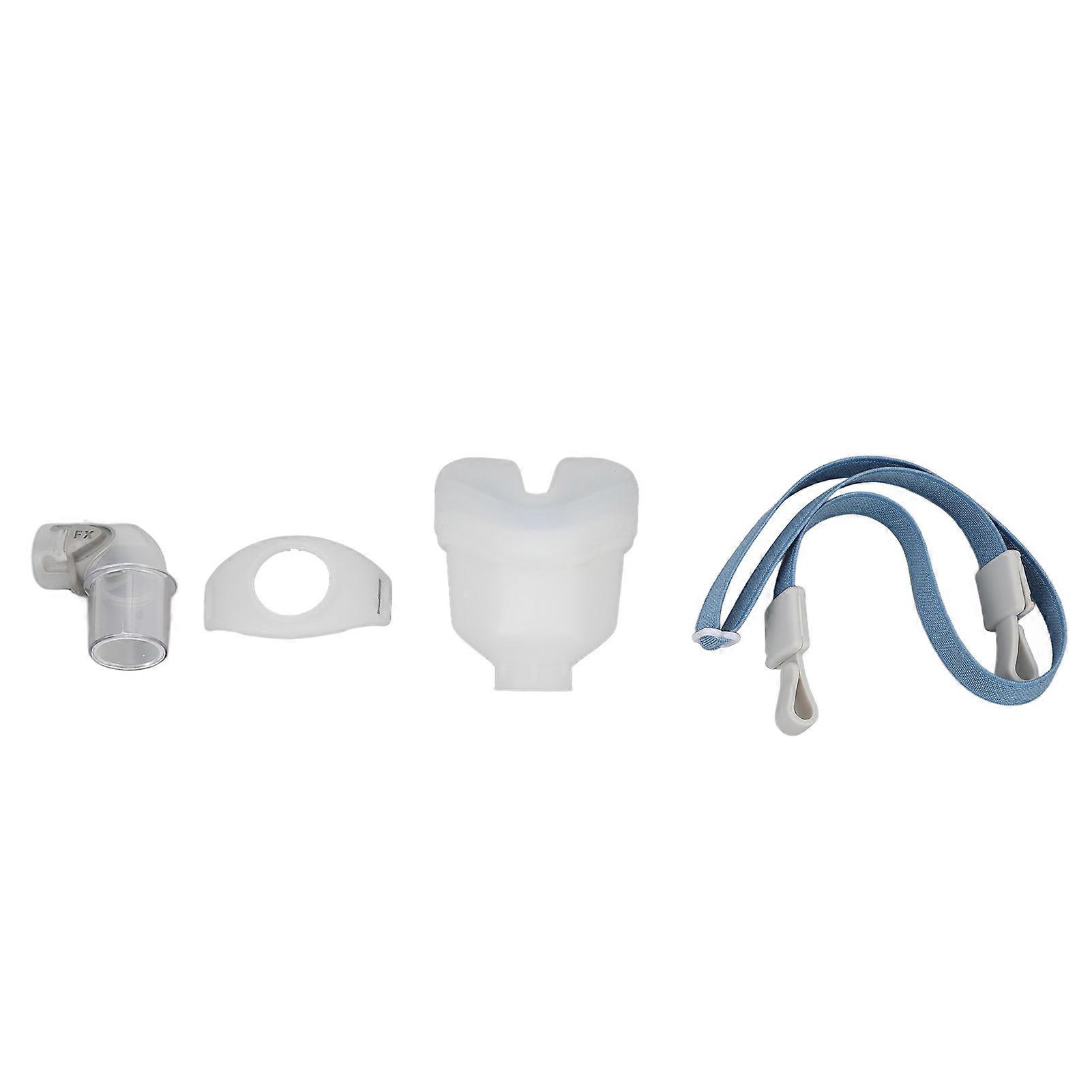 Accessoire de machine respiratoire de remplacement de coude de harnais de coude en silicone adapté à la protection nasale ResMed Mirage FX