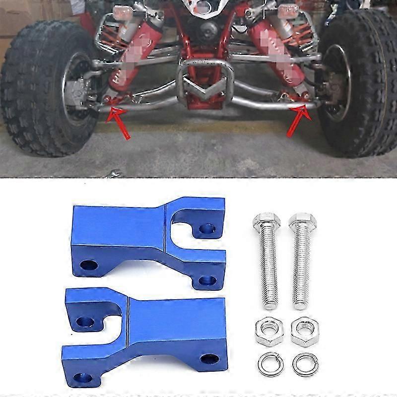 35 CNC Aluminum Motorcycle Front Lowering adjustable Kit Drop Lowering block Bracket for DVX400 KFX400 LTZ400 LTZ 400 DVX KFX