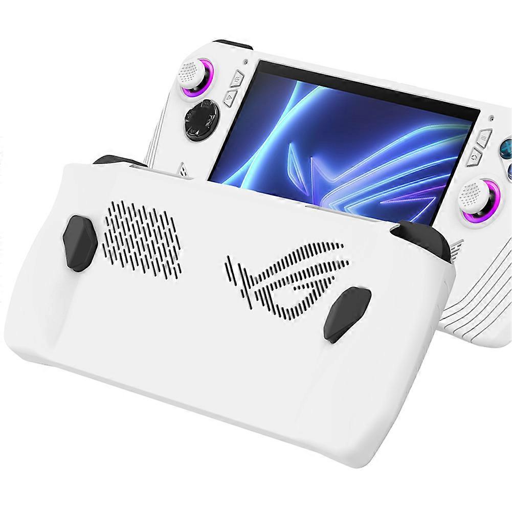 Game Console Case Anti-Scratch Protective Cover for ROG Ally (White)