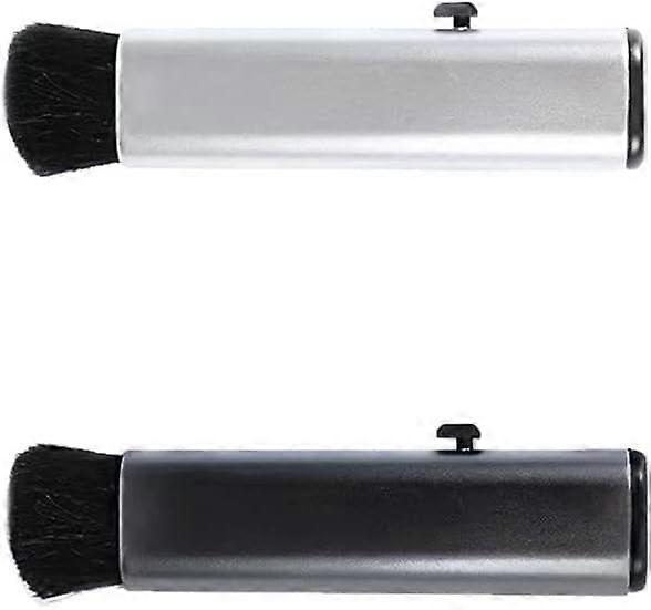2 Pcs Retractable Keyboard Cleaning Brush Computer Cleaning Tool Dust Removal Brush for Desktop Table