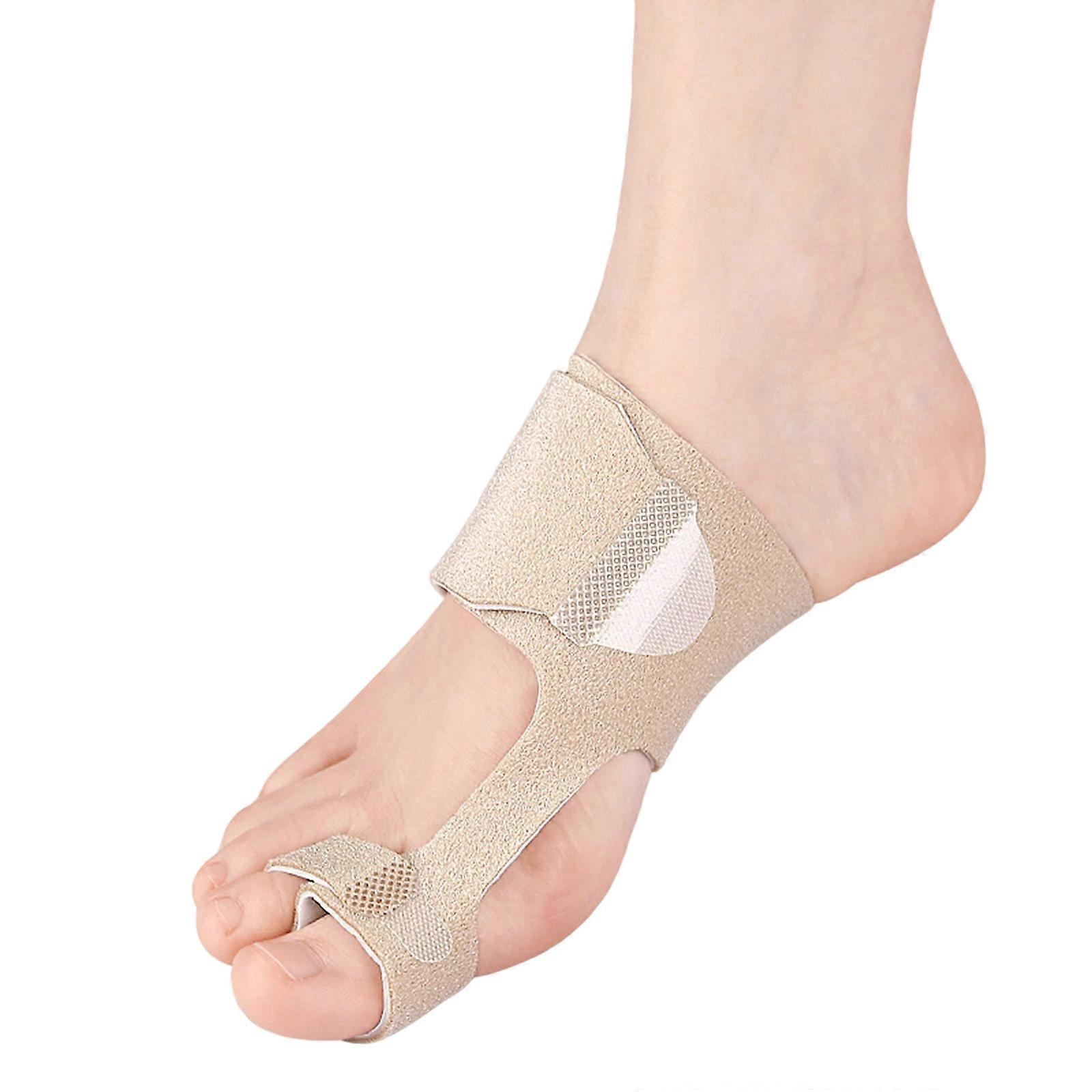 Flexible Toe Realignment Bandage Fabric Hallux Valgus Corrector Fabric Texture for Athletic Performances Foot Care