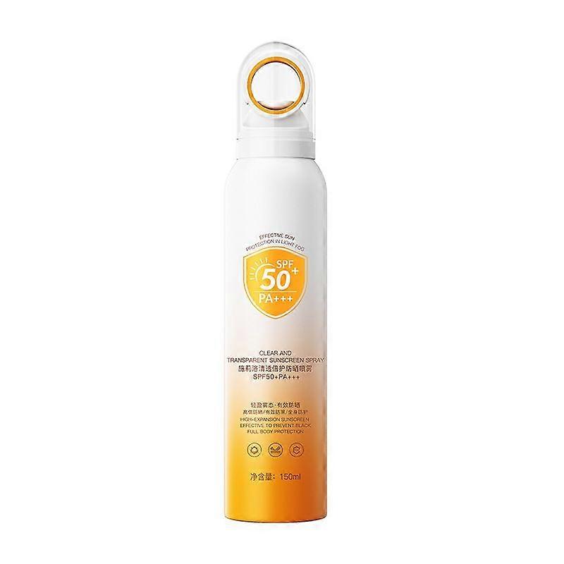 Sunscreen Spray SPF 50, 360 Mist, Broad-Spectrum UVA/UVB Protection, Lightweight & Non-Greasy, Travel Size Sunscreen Spray for Face & Body, Water & Sw