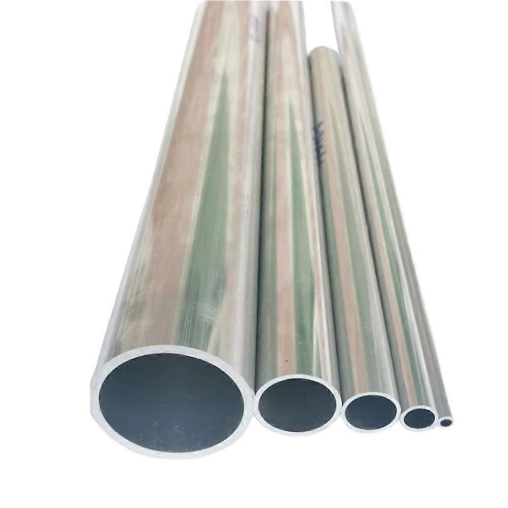 6063 Aluminum Tube 17mm x 0.5mm x 500mm, Thin-Walled Round Aluminum Pipe for Machines and DIY Projects, 4 Pieces