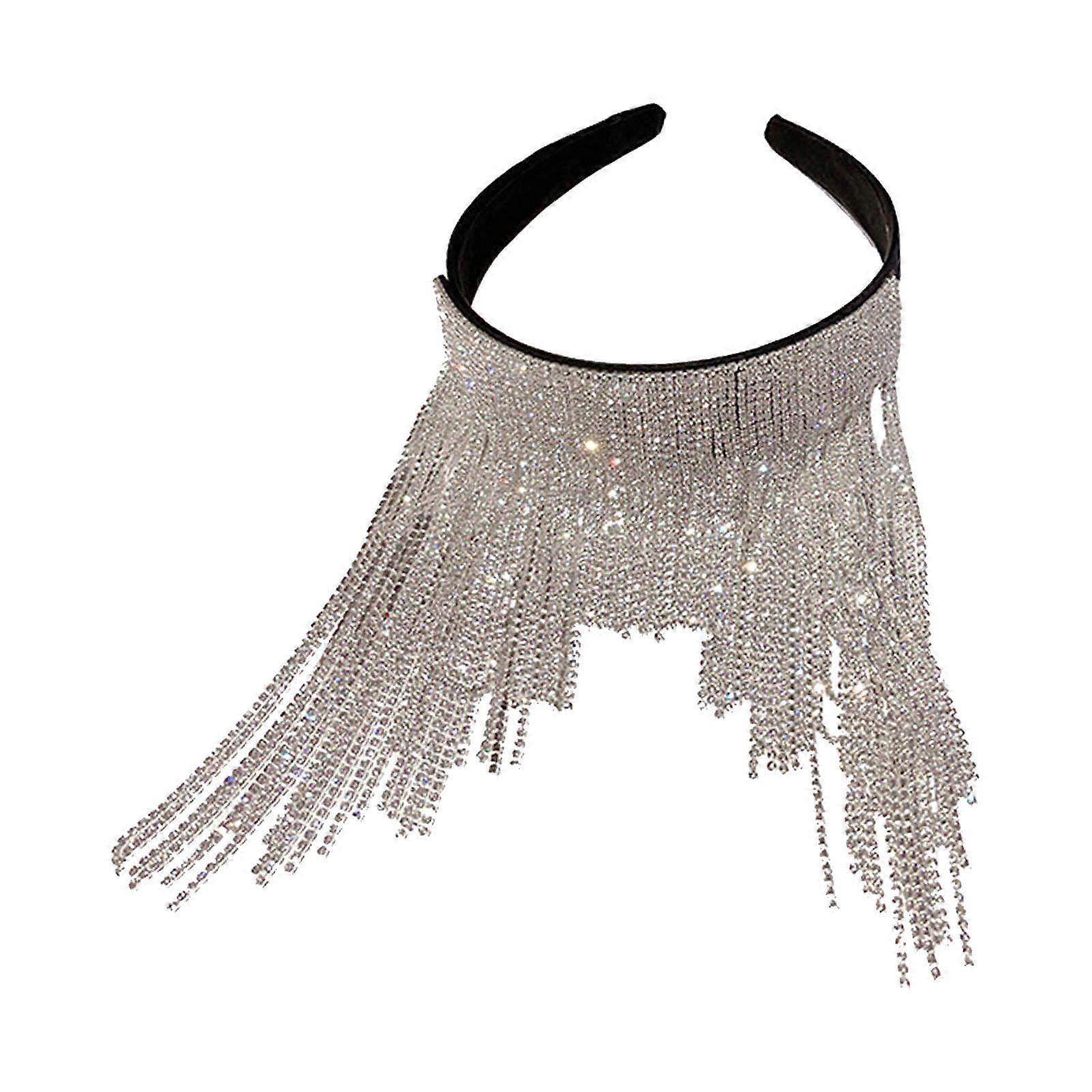 Dusk Rhinestone Hodeplagg Mage Dans Hår Tilbehør Hodekjede