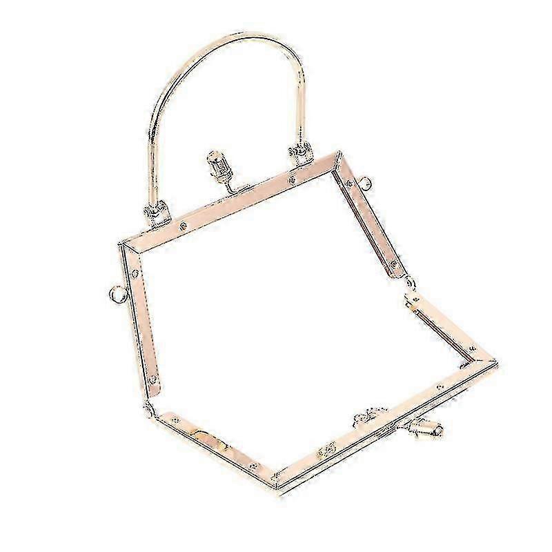 18.5X18x1.5cm Unisex Wallet Chains 1pc Diy Handbag Handle Metal Purse Frame Coin Bag Making Handle D