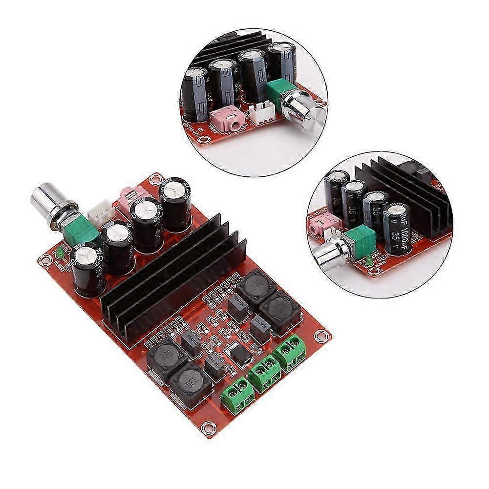 Κατηγορία Δ στερεοφωνικός ενισχυτής HiFi 2x100W DC12-24V Power Amp με ψηφιακή πλακέτα ήχου