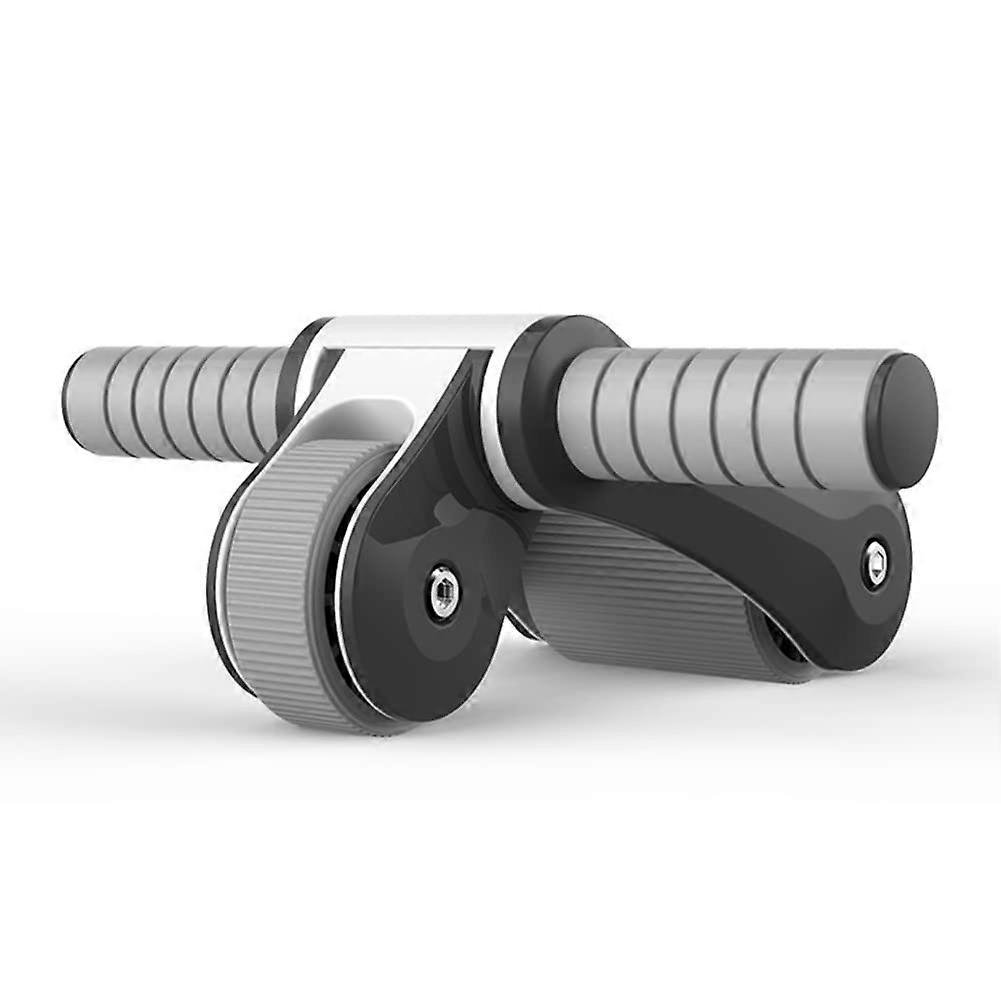 Foldable Ab Wheel Roller with Double Wheel Bearings, Silent Exercise Equipment for Core Strength and Healthy Workouts