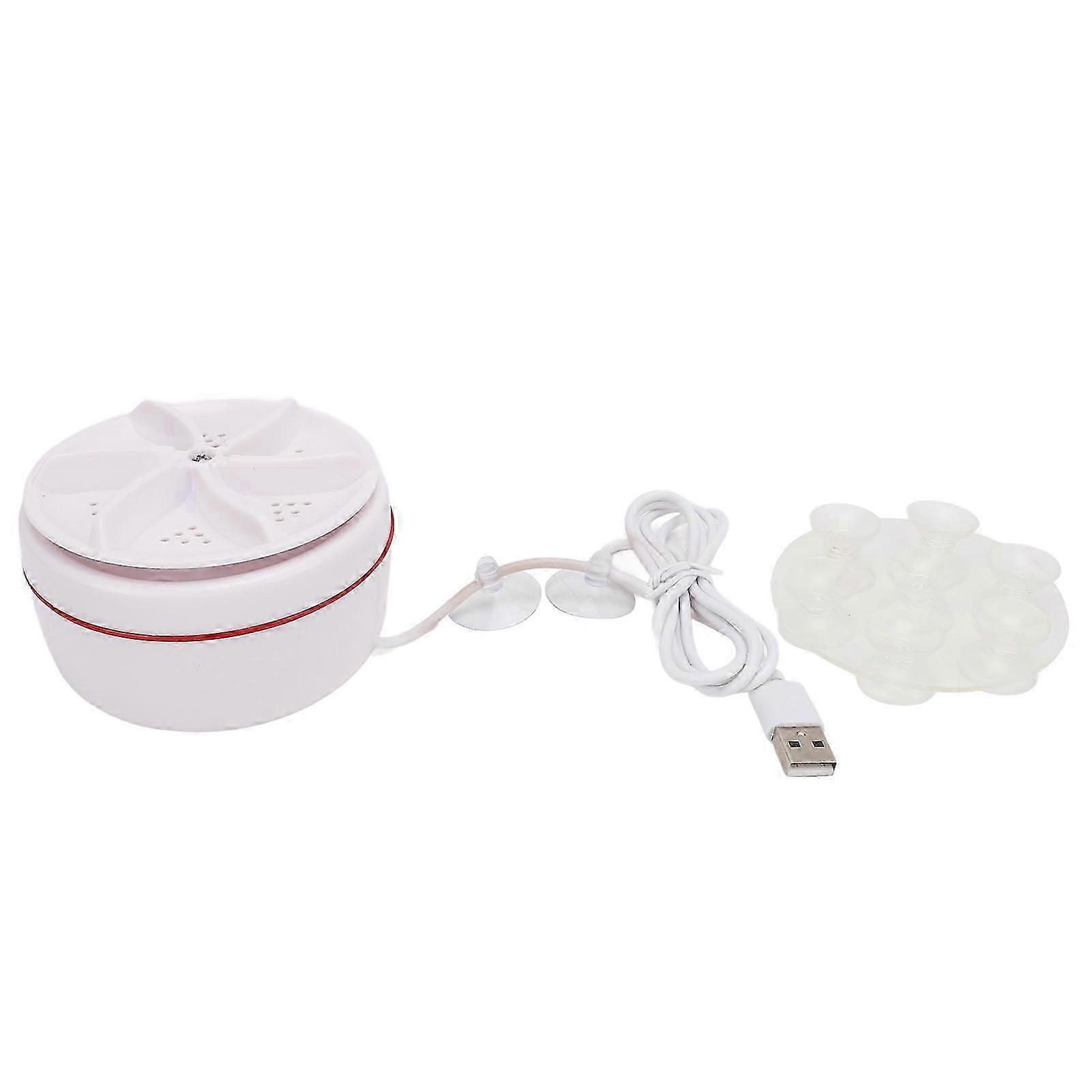 2025 Portable Mini Turbo Washer Waterproof Powerful Motor Automatic Cycle Cleaning Turbine Washing Machine for Student Dormitory Travel