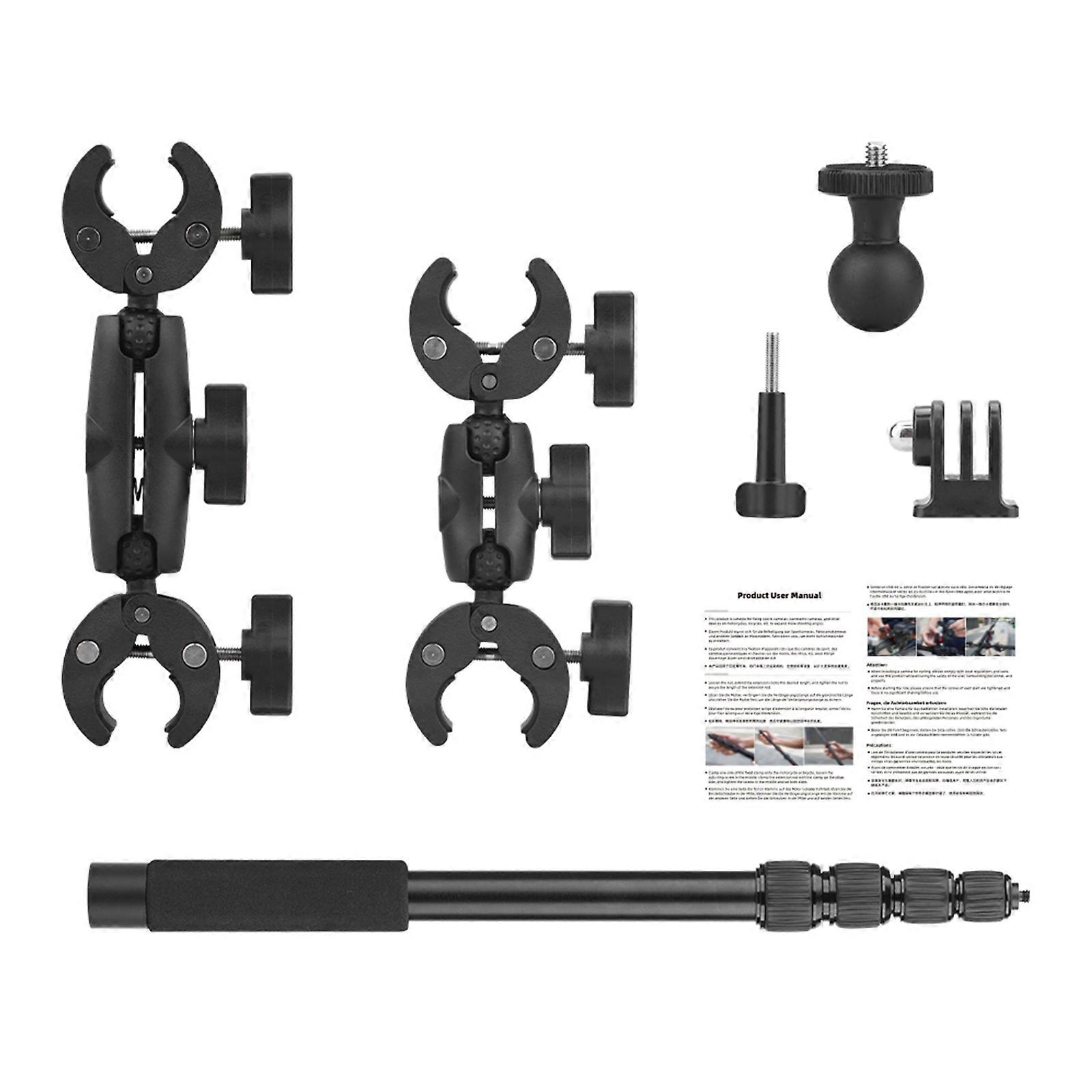 Clamp Clamp Rotatable Ball Head Camera Mount With Anti Shake Clamps And Extendable Arm Wide Compatibility