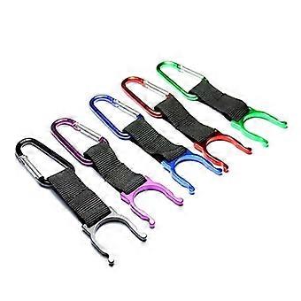Bottle Clip with Carabiner Spring Hook for Hiking, Camping and Exploring