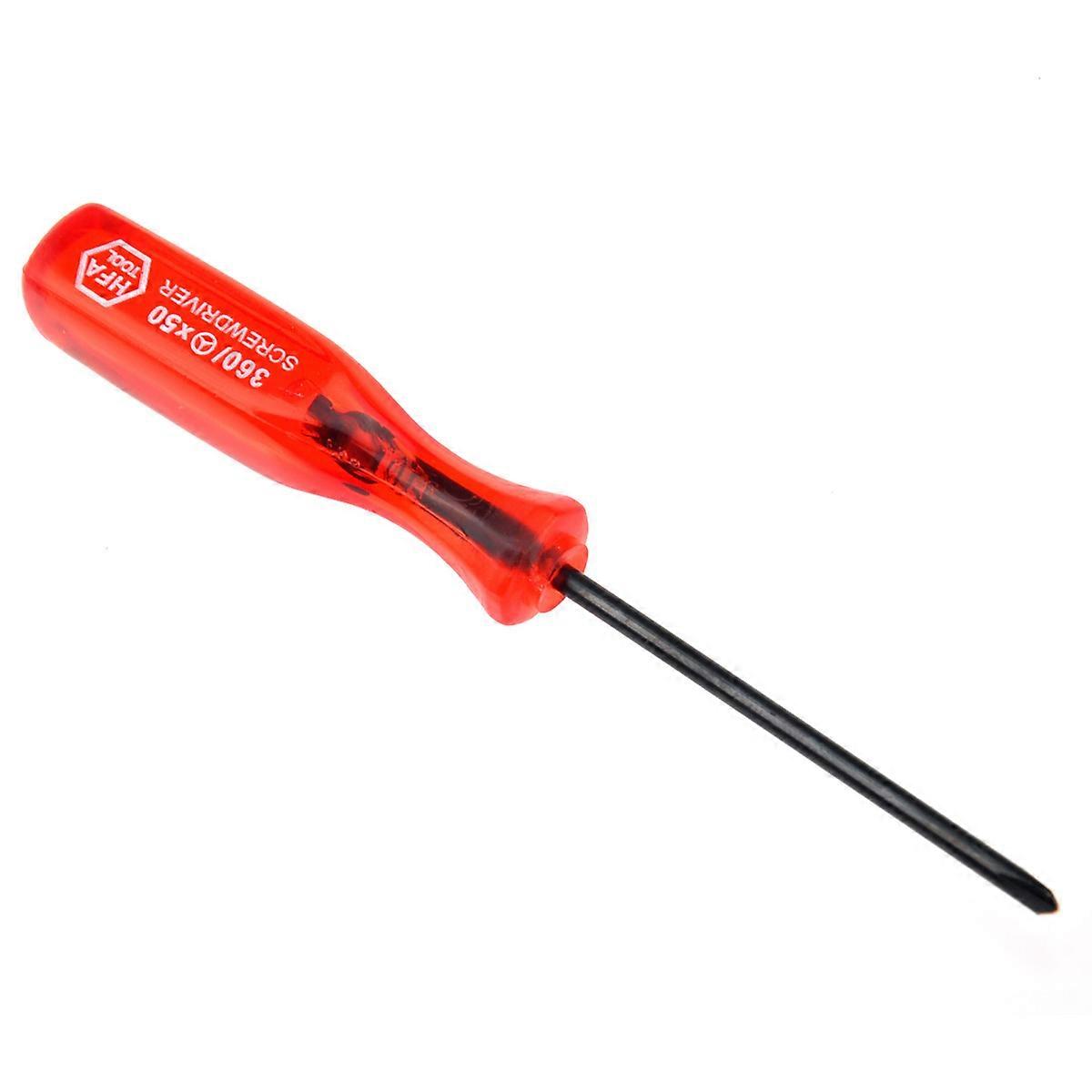 Triangular Screwdriver For Gaming Console Repair Red 11cm Screw Removal Tool 2Pcs