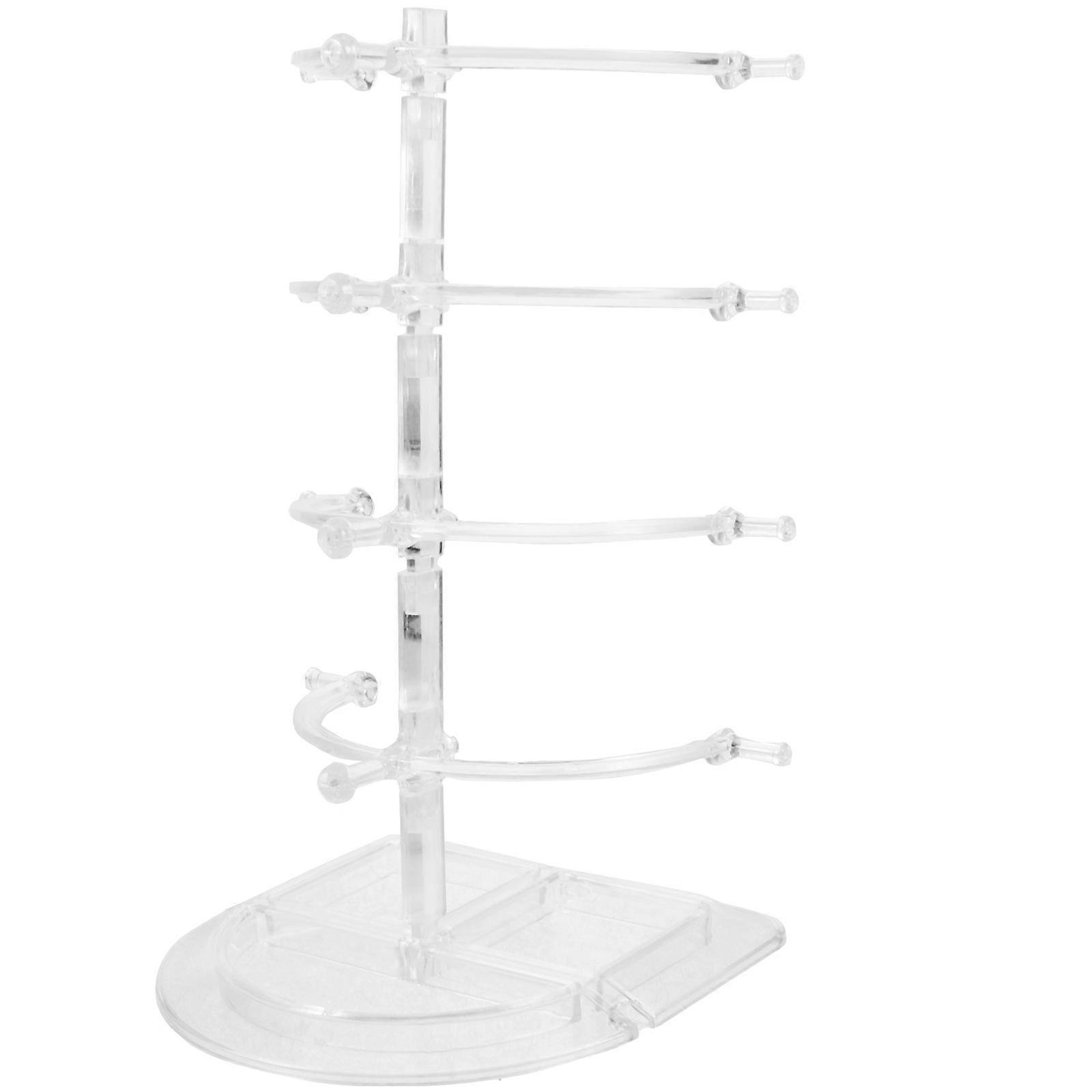 Transparent Eyewear Display Rack Organizer – Multi Stand for Sunglasses & Eyeglasses – Ideal for Store Counters & Exhibitions to Enhance Presentation