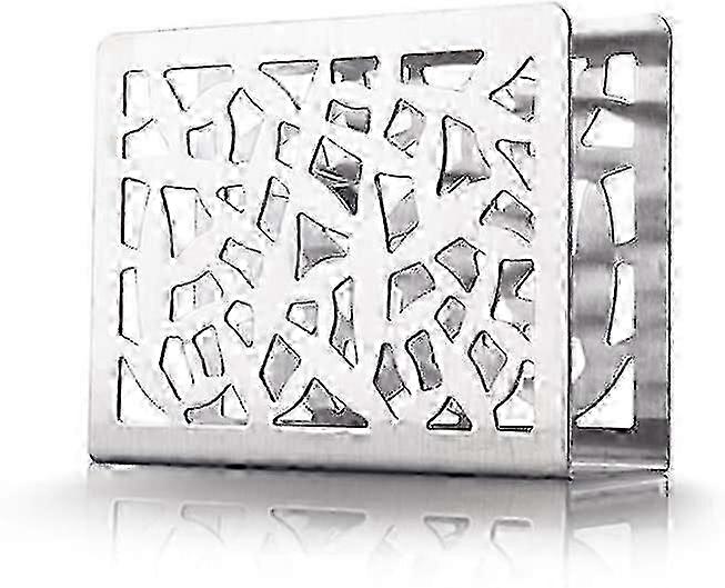 Portatovaglioli in acciaio inox, moderno supporto da tavolo in argento per cucina e sala da pranzo