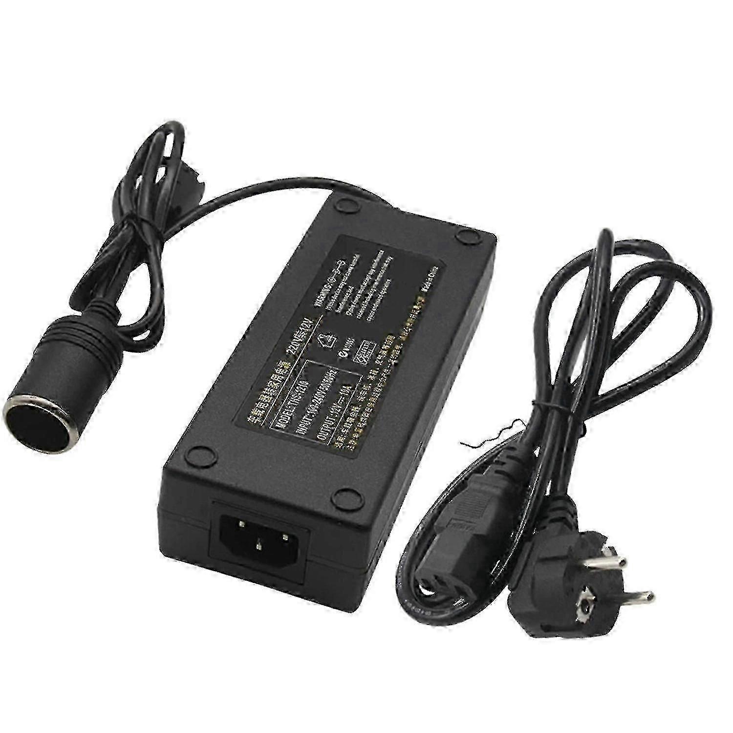 12V 15A 160W autós átalakító 220V - 12V autós adapter átalakító autó otthon