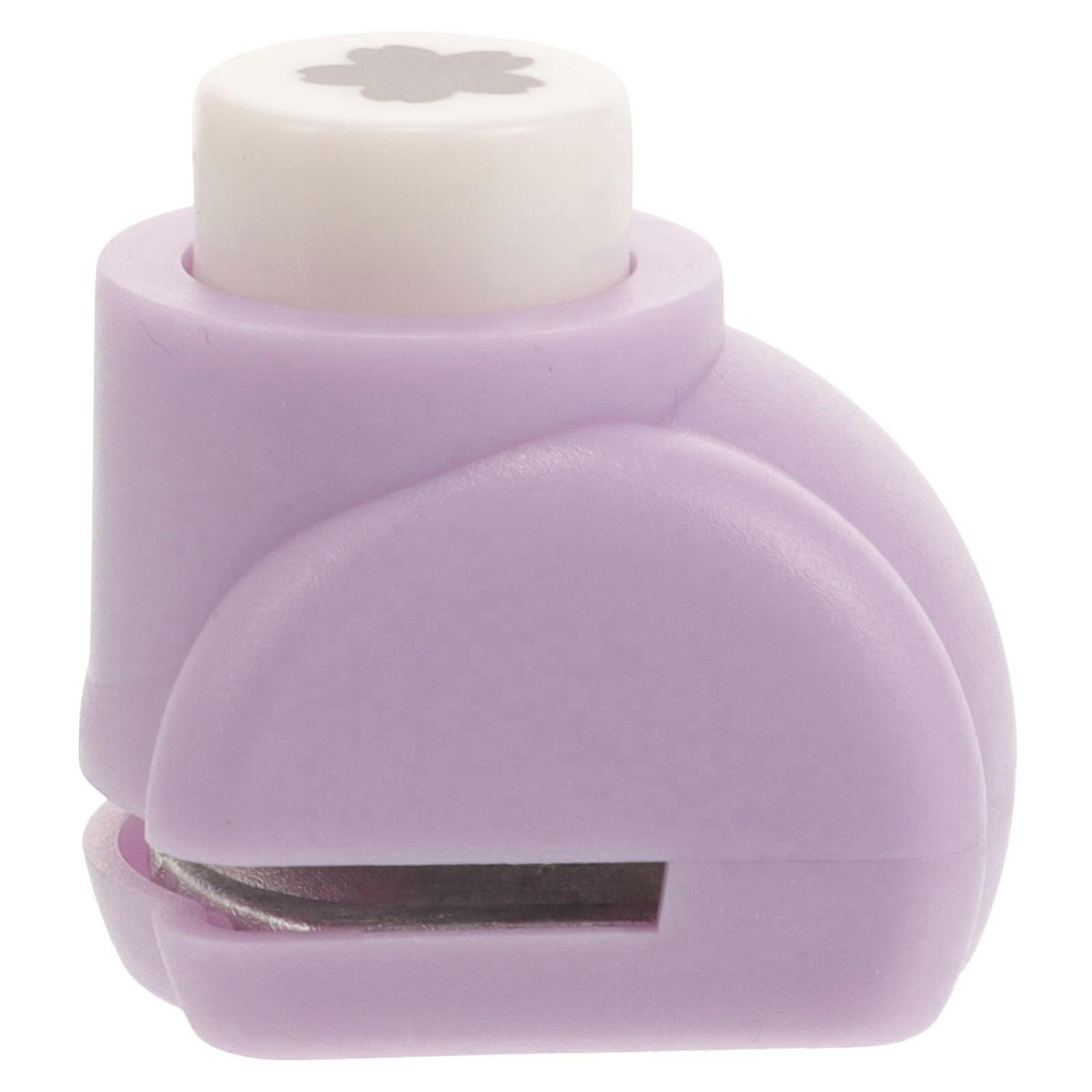 Micro Hole Puncher Hole Puncher Punching Travel Use Flower Petal Shape Simple Design 1.3X1.3X1.1in 1Pcs