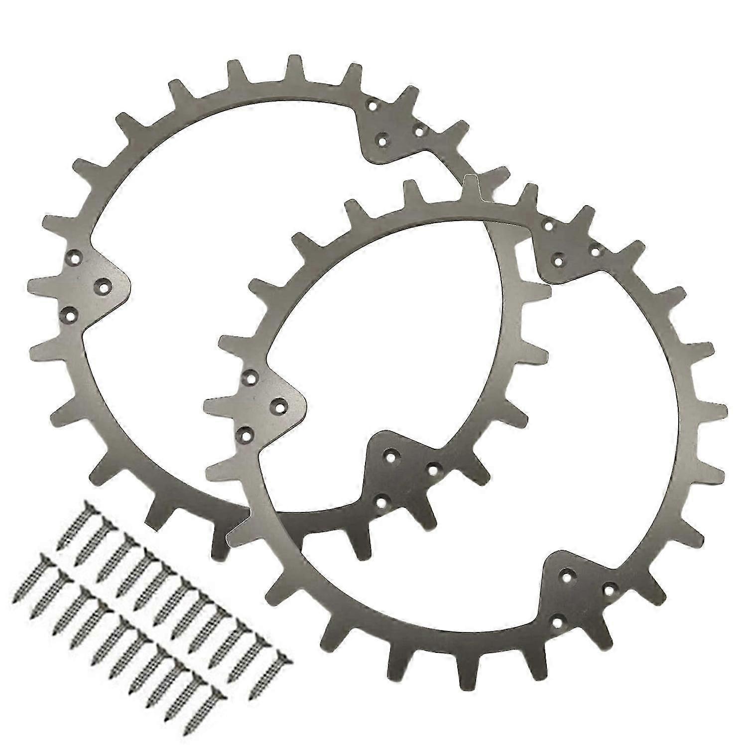 TLWH-02 2Pcs Anti Slip Spikes for Husqvarna Automower 315/310/305 Lawn Mower with 21 Self-Tapping Sc