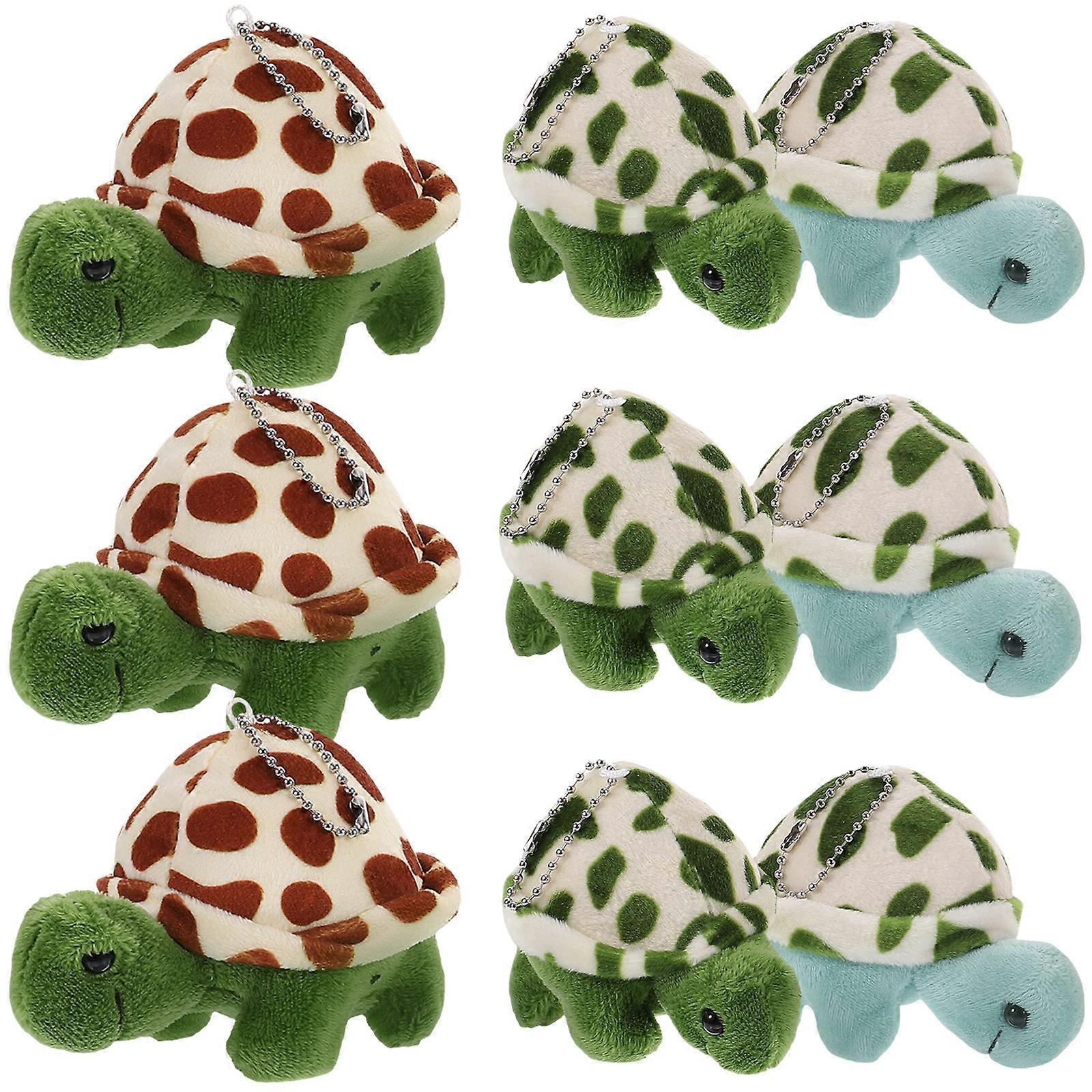 Here's a polished product description for your **9pcs Plush Turtle Keychain**:
**9PCS Adorable Plush Turtle Keychains – Cute Stuffed Tortoise