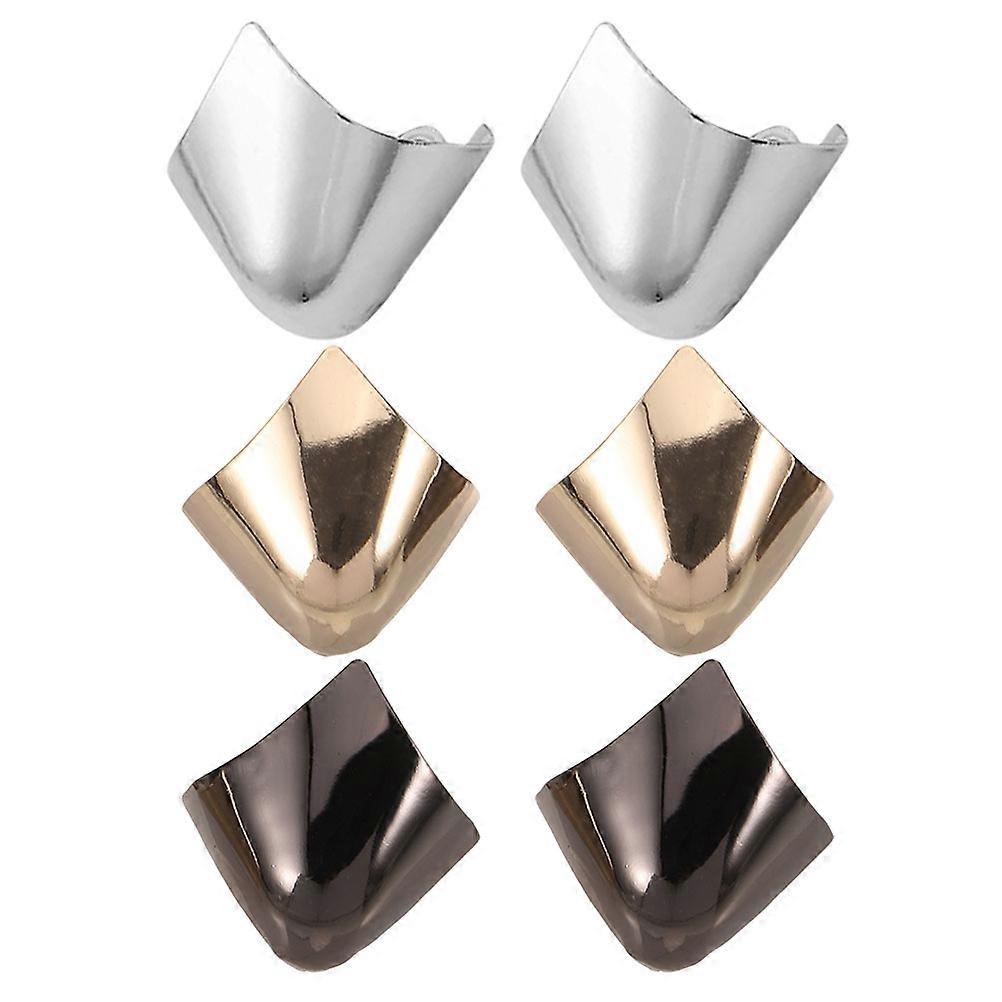 Sko Tip Protector Heel Grips Kvinner Sko Elegant Sølv Spiss 3 Par