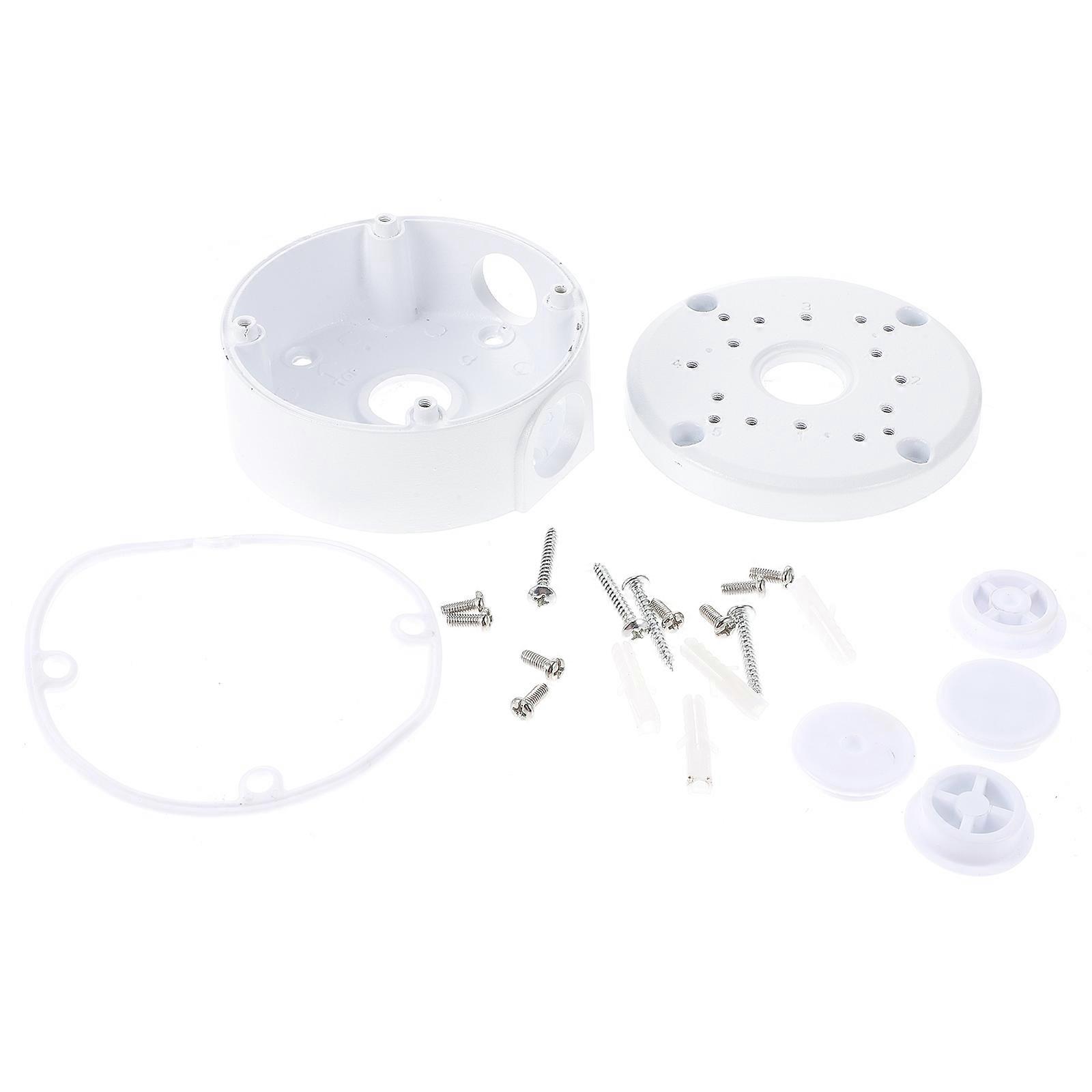 It looks like you're referring to components or accessories related to mounting and installing an **outdoor security camera system**, possibly