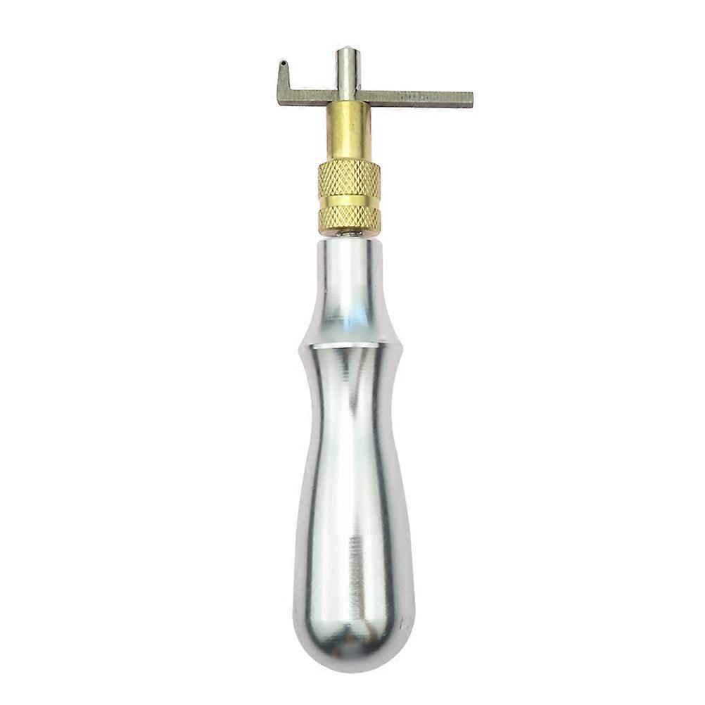 Stitching Working Tool Set Professional Design Aluminium Handle For Leathercraft Projects 1Pack
