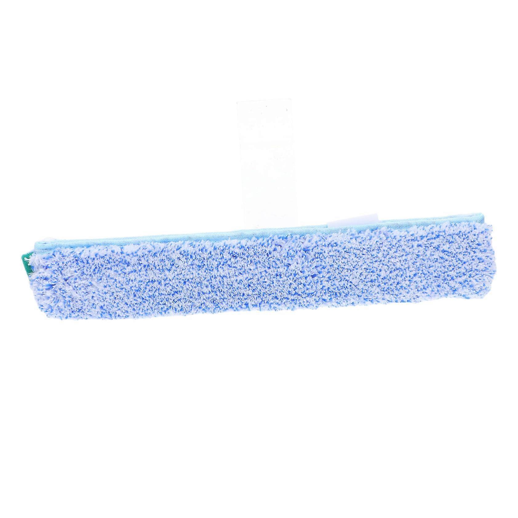 Reusable window wiper with replacement head for glass windows and mirrors