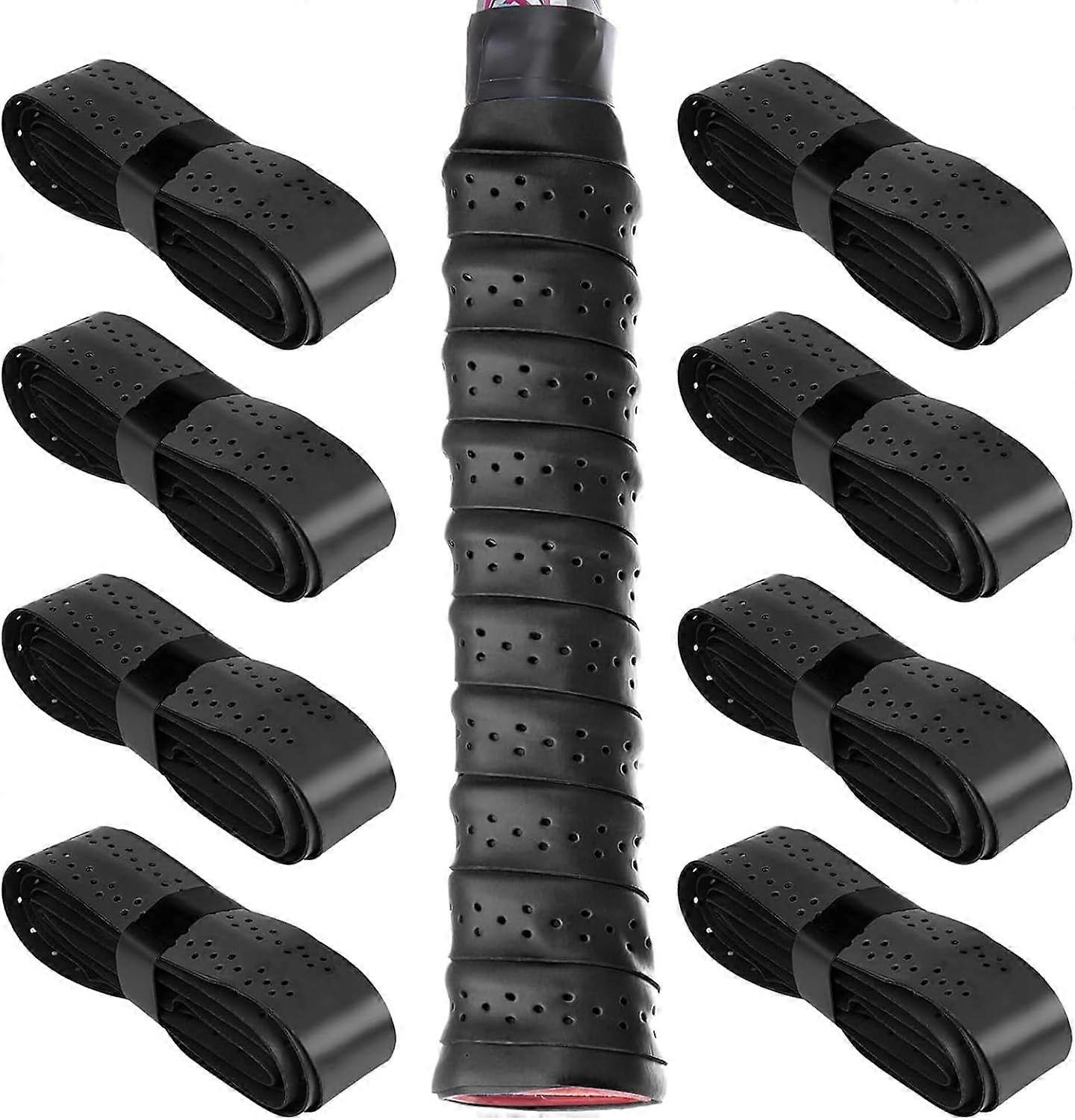 8 Pack Badminton Racket Grips Non-Slip Outer Grips, Replacement Badminton Tennis Squash Baseball Handle Grip Tape - Breathable, Self-Adhesive Badminto