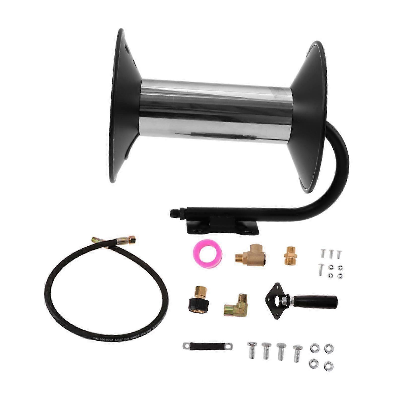 بكرة خرطوم للخدمة الشاقة 100 قدم لغسالات الضغط حتى 4000 رطل لكل بوصة مربعة ، مثالية للاستخدام في الفناء الخارجي والحديقة