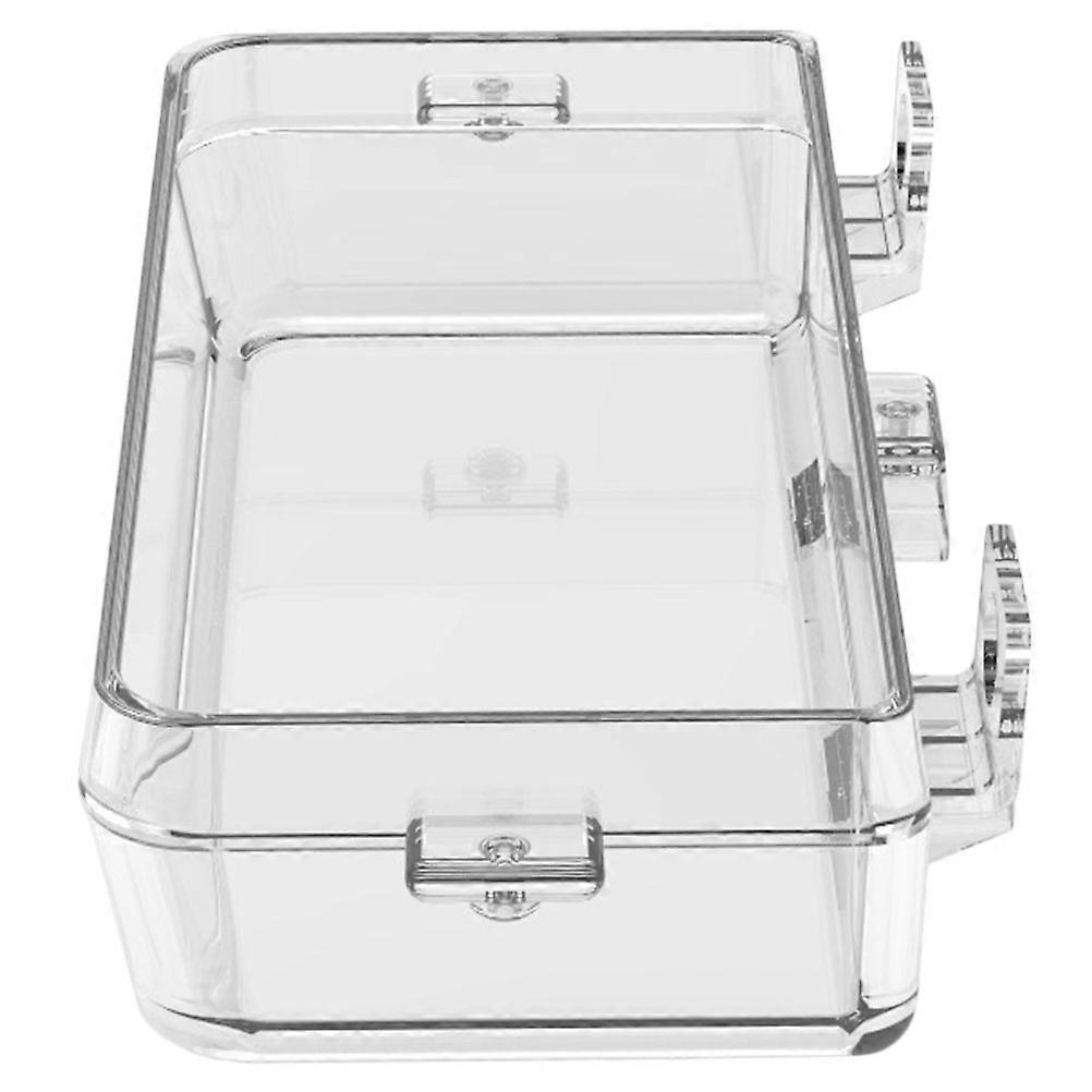 Clear Reptile Feeding Bowl for Lizards, Tortoises, Geckos, and Snakes – Durable, Smooth Surface, Easy to Dish