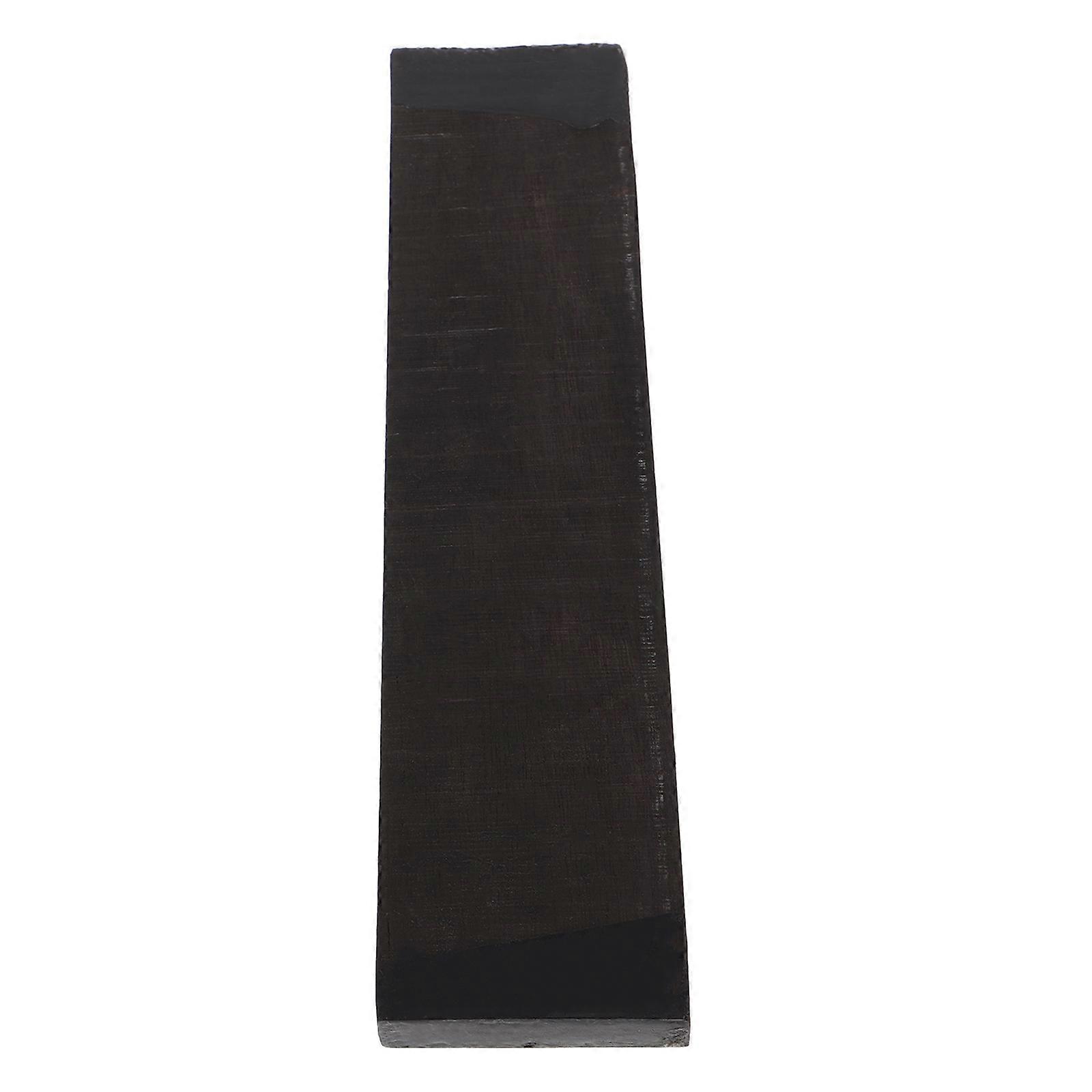 Classical Guitar Strings Diy Wooden Guitar Bridge Materials Black Ebony Rectangular Block For DIY Projects 1Set