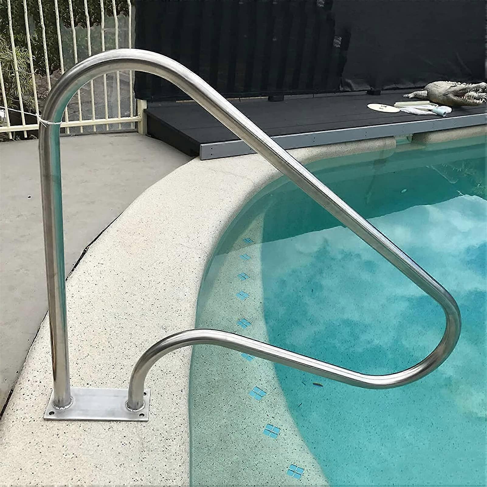 Pool handrail, pool handrail, pool handrails, 304 stainless steel swimming pool staircase railing, pool handrail, staircase pool handrail