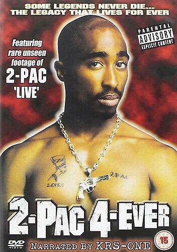 2-Pac 4-Ever DVD KRS One cert 15 - Region 2