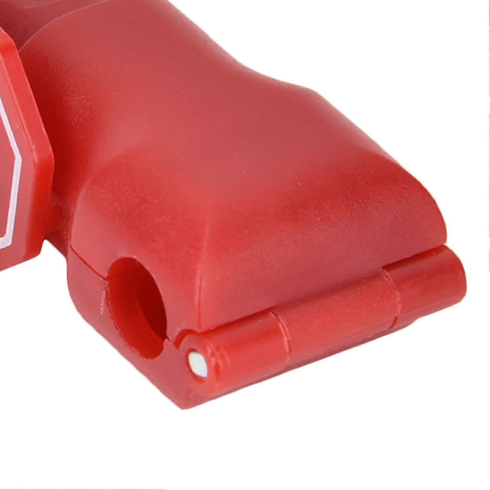 100Pcs Supermarket Hook Lock Antitheft Display Shelf Hook Lock Fastener Accessories 4.5mm