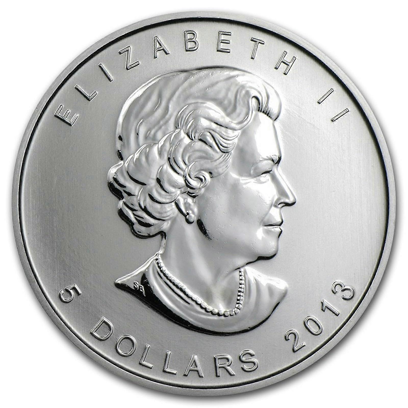 2 pieces Canada 2013 Maple Leaf commemorative coin silver plated