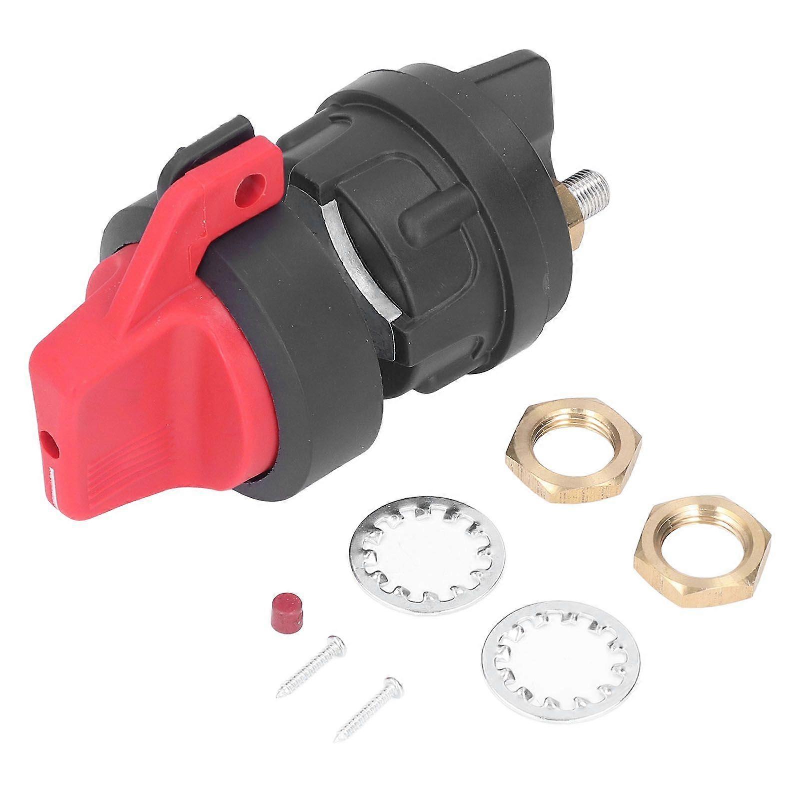 Batterietrennschalter Drehknopf Typ Stromausfall 12V 300A Anticreep für Boot Auto RV Yacht