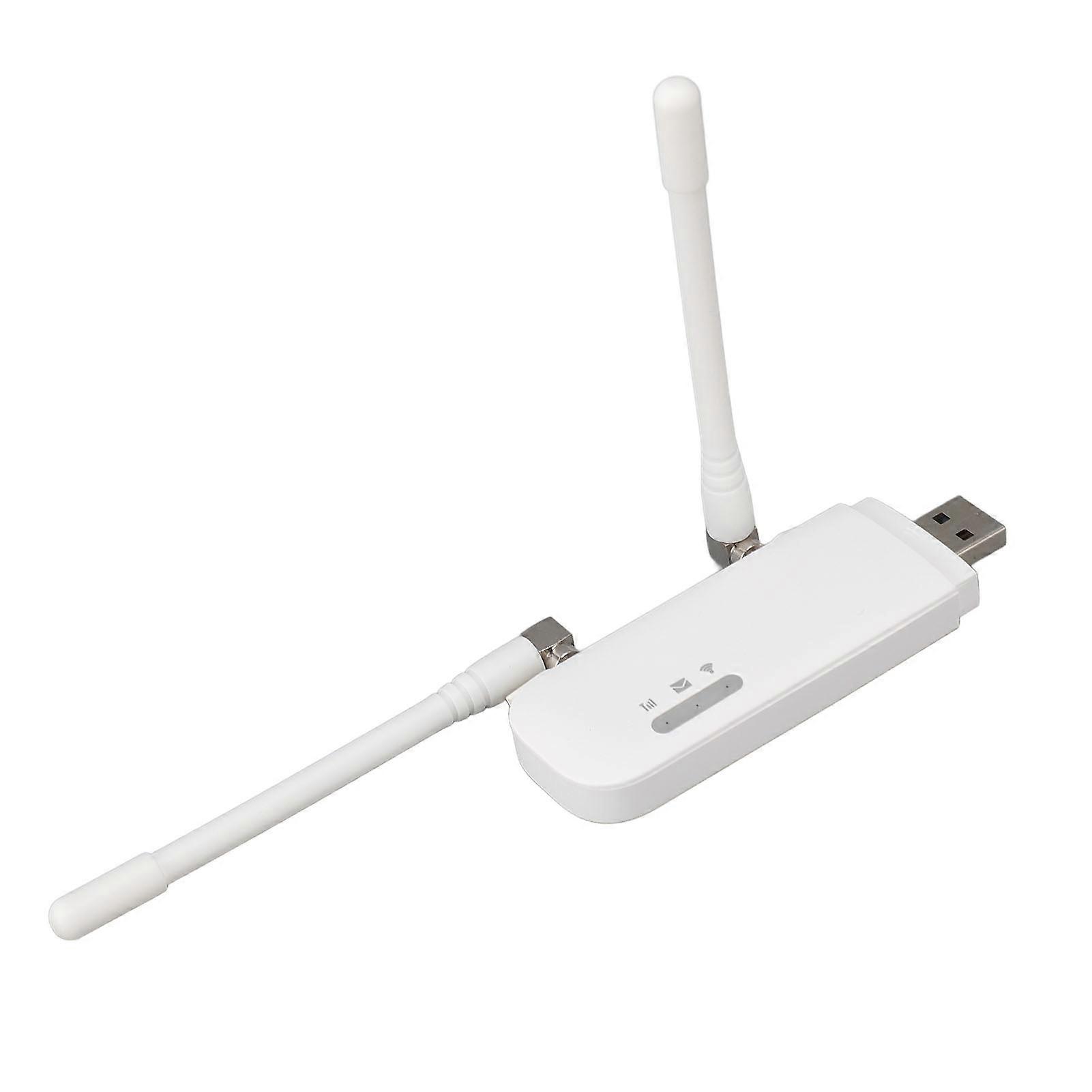 4G USB Portable WiFi Hotspot 150Mbps White 10 Users Secure
