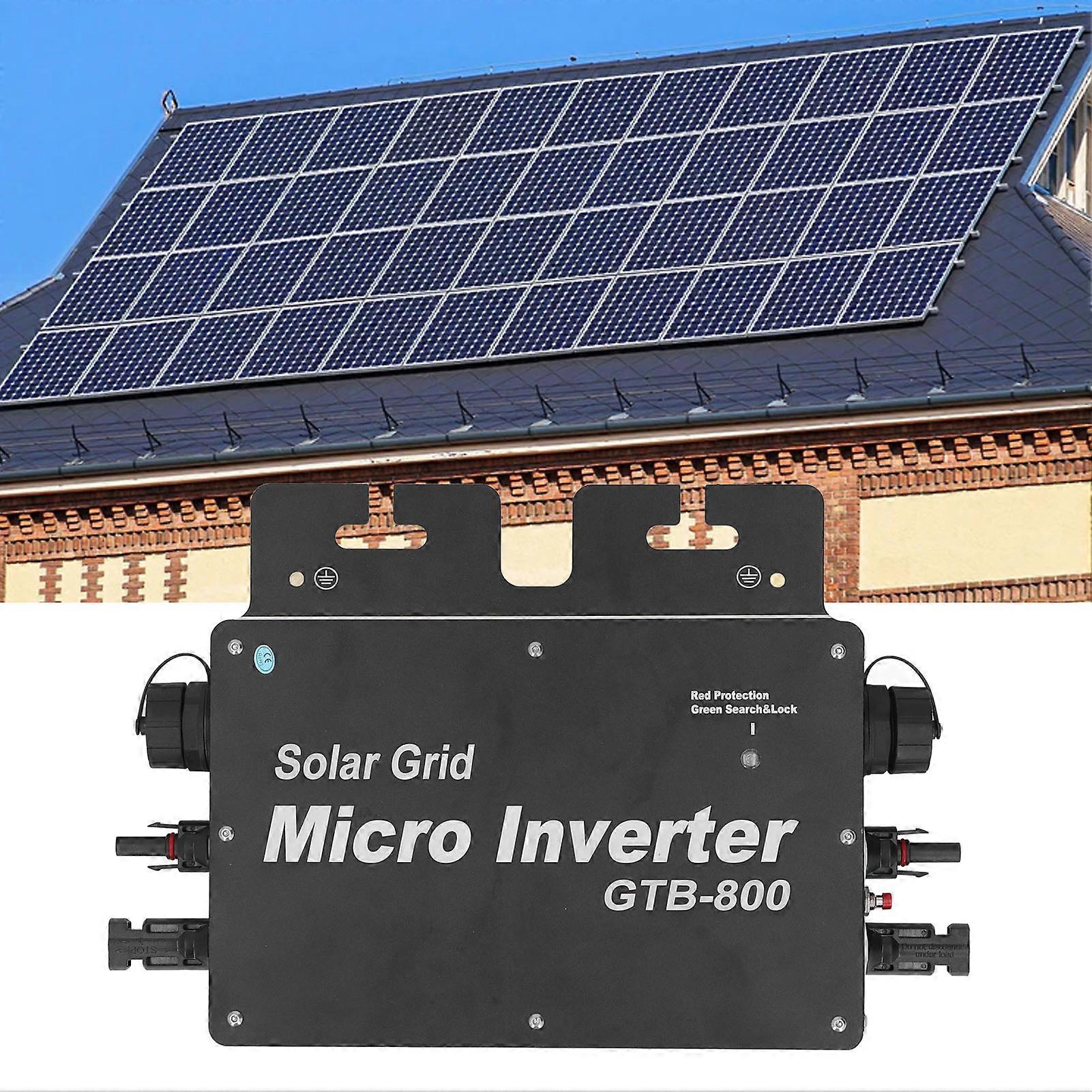 Solar Grid Tie Micro Inverter WiFi Control Automatic Identification DC to AC Solar Inverter