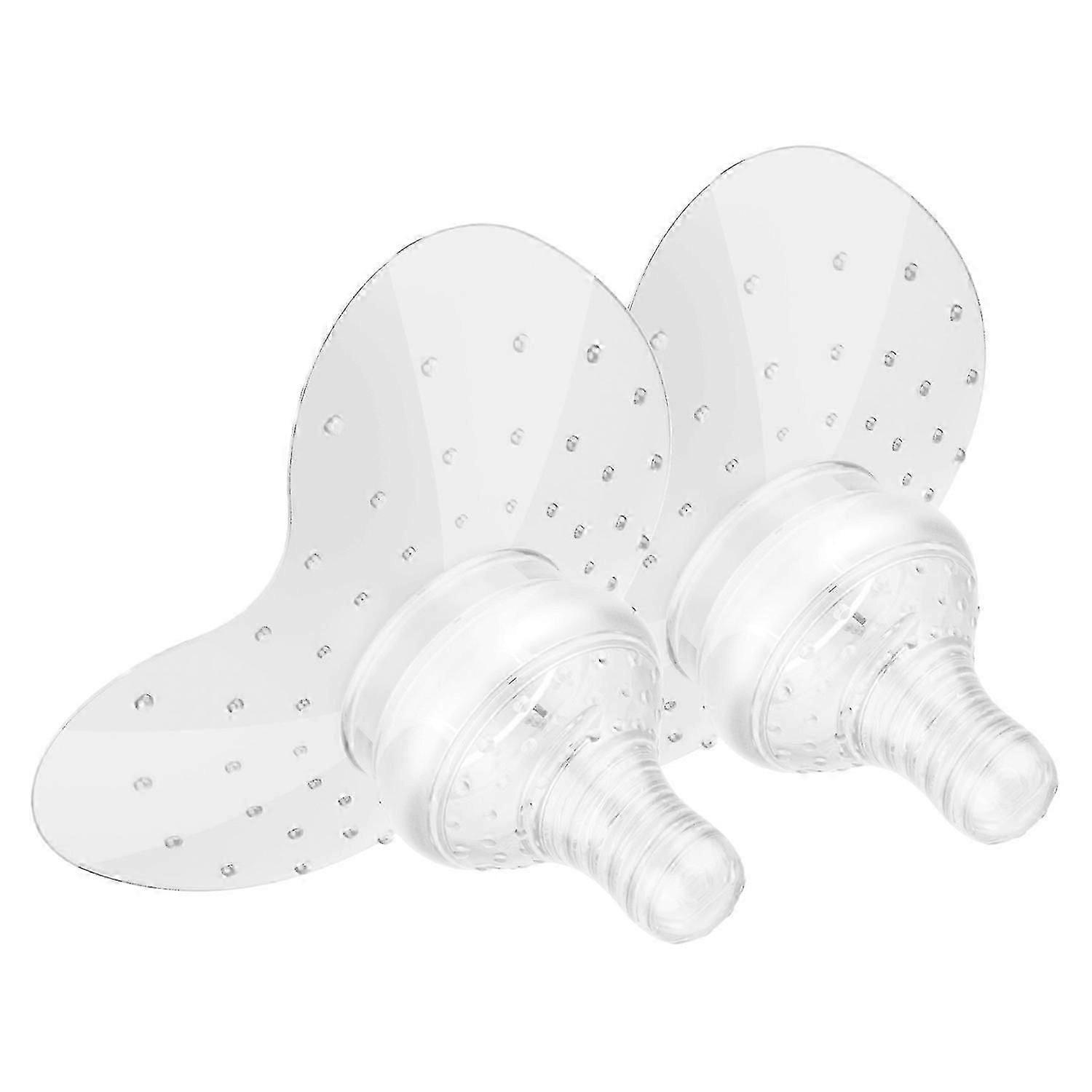 2pcs Ultra Soft 25mm Nipple Shields for Breastfeeding