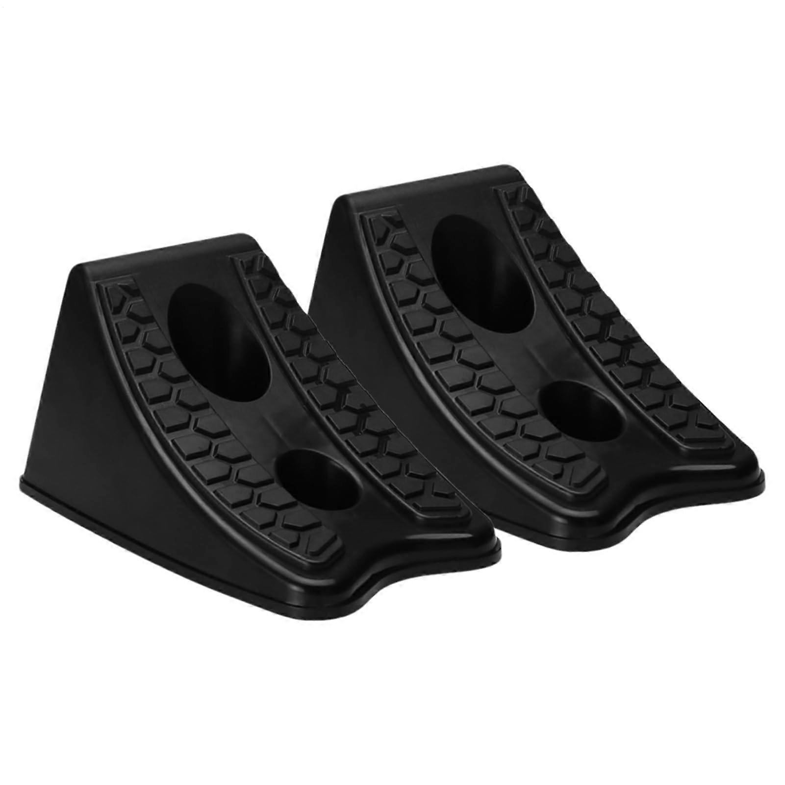 Ajoneuvon lattiapysäytys, autotallin pyörän pysäytin, 2 kpl pakkaus, auton autotallin pysäytys, siirrettävä liukumaton pysäköintipysäytin, autotallin turvapysäköintilohko