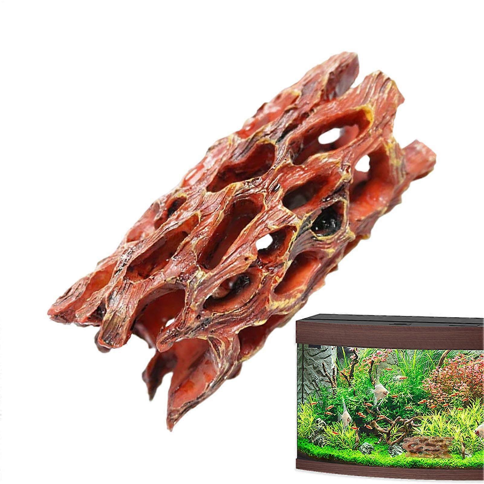 Aquarium Shrimp Cave  Clay Hideaway for Freshwater Betta, Crabs, Catfish