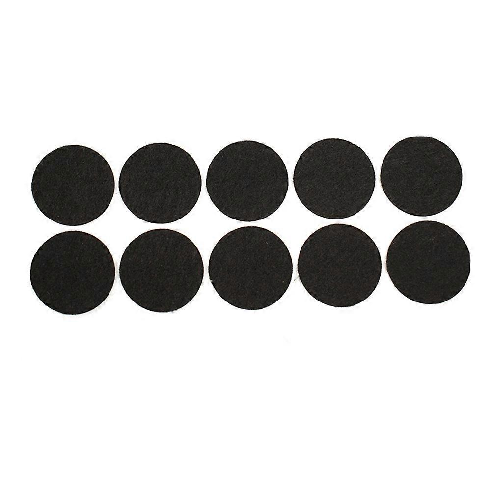 Black Felt Round Furniture Pads SelfAdhesive NonSlip Protective Mats for Furniture Protecting 100 Pcs 20mm