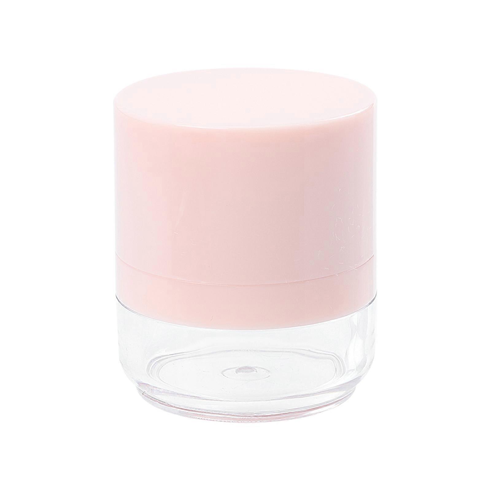 Portable Makeup Powder Container Square Shape Material For Travel And Daily Use 1Set