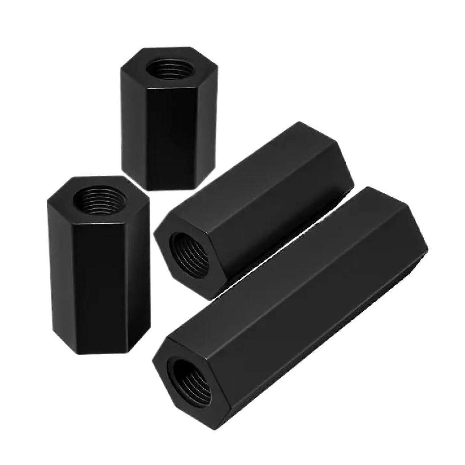 Nylon Hex Spacer Column M2M4 Internal Thread on Flat Head Double Fit Plastic Column, Black, Pack of 10, M2.5 x 20 mm Black10pcs M2.5x20mm