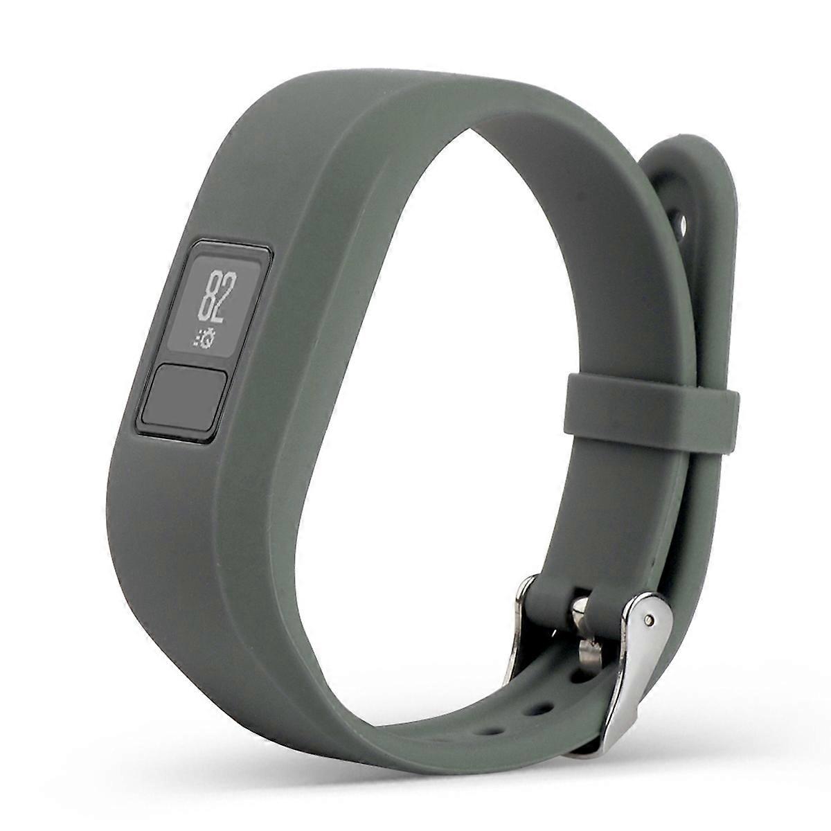 For Garmin Vivofit 3 Soft Silicone Watch Band Adjustable Replacement Strap
