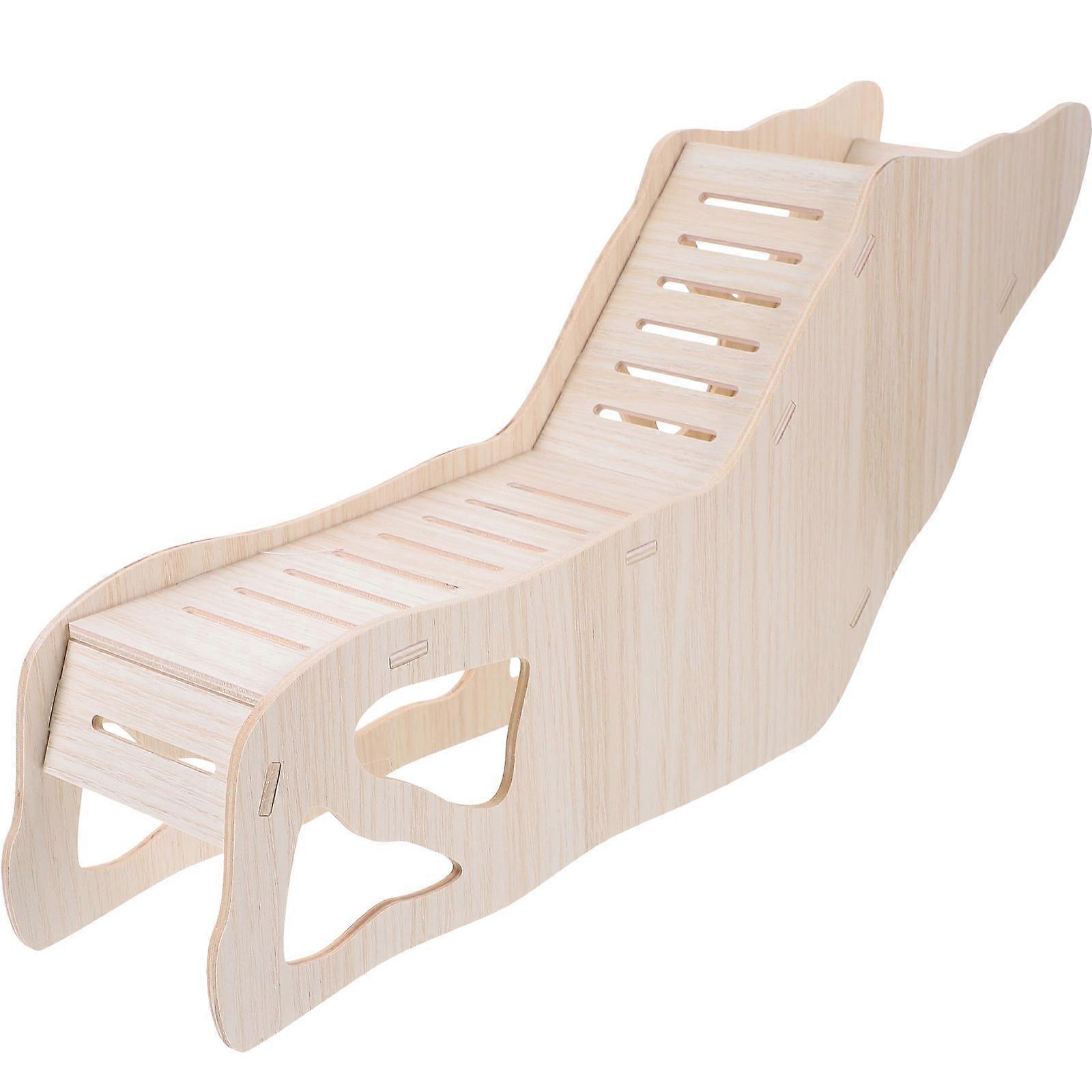 Sturdy Wooden Pet Ladder for Hamsters, Chinchillas, and Guinea Pigs – Fun Climbing Activity for Cage Play and Exercise