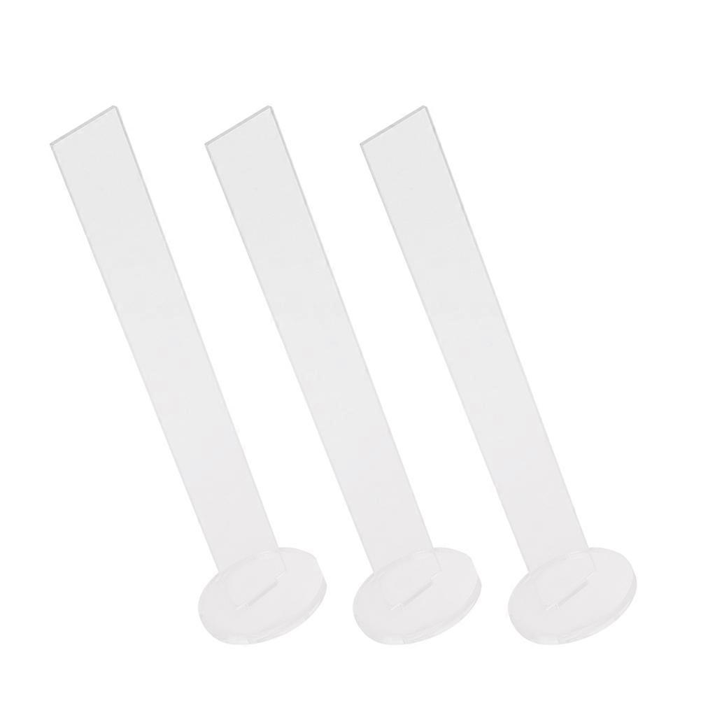 Transparent Acrylic Tape Holder Rack for Home Storage Organized Display of Washi Tapes 3pcs