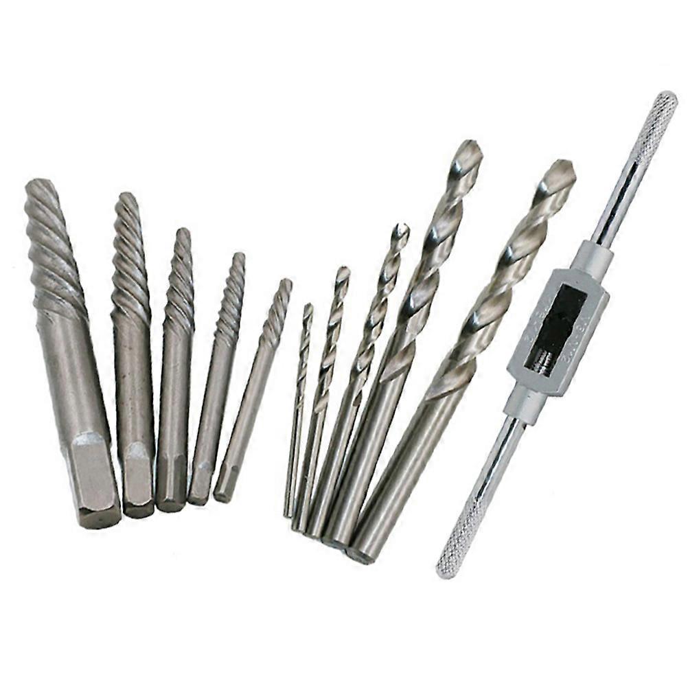 High Hardness Puller Screw Extractor Set Rusted Screws Tool Kit Box 11Pcs